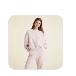 Nuuds Ribbon Pink classic crewneck Sweatshirt